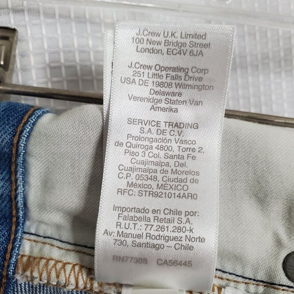 Rivet & Thread Womens Size 32 Jeans Madewell Denim High Rise Wide Leg 37x30 Ltd - Picture 10 of 14